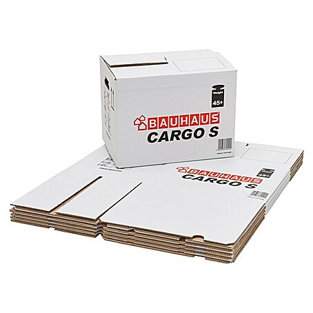 BAUHAUS Umzugskarton Cargo L (L x B x H: 65 x 35 x 37 cm, Traglast: 45 kg)