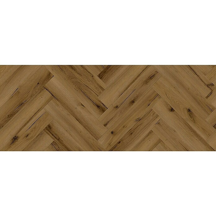 Vinylvloer Eiken (Visgraat, 625 x 125 x 5,5 mm, Arendal) | BAUHAUS