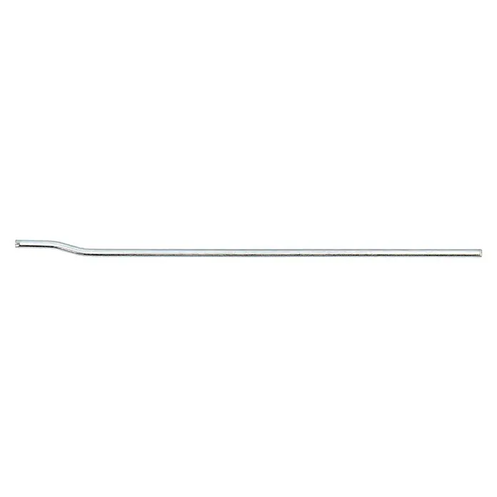 Toolson PRO Martillo combinado BH 900 - 900 W, 3 J, Alojamiento SDS-Plus - Aquí hay una foto detallada de una varilla de metal brillante y doblada que se destaca sobre un fondo negro.