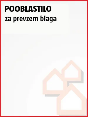 Pooblastilo za prevzem blaga