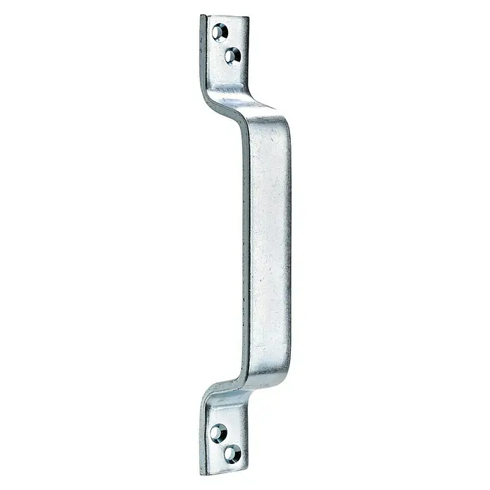 Hettich Handgriff LN-15m - Stahl, Silber, 210 x 25 mm, Passend für: Hettich XXL-Torbeschlag-System LN-15 - Ein verzinkter Möbelgriff aus Stahl mit zwei Befestigungspunkten für eine einfache und sichere Montage an Möbeln.