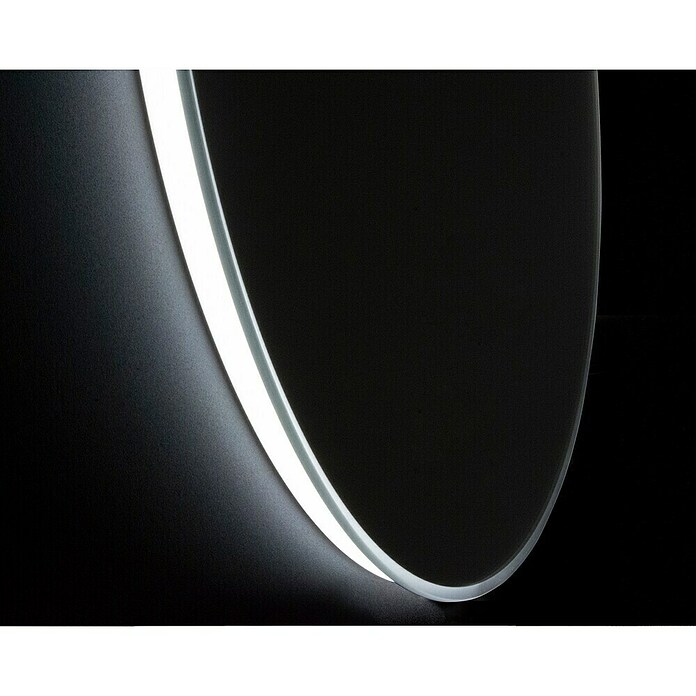 Espejo con luz Elegant (An x Al: 45 x 90 cm, Blanco frío, Ovalada) | BAUHAUS