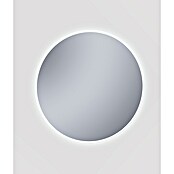 Espejo con luz Elegant (Diámetro: 80 cm, Blanco frío) | BAUHAUS