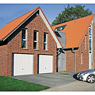 Hörmann Garagentor Berry N80 M902 (2 375 x 2 075 mm, Weiß, Glatt)