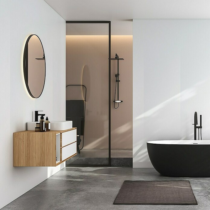 Wandpaneel SPC Matt White (l x b x d: 2.605 x 482 x 4,5 mm) | BAUHAUS