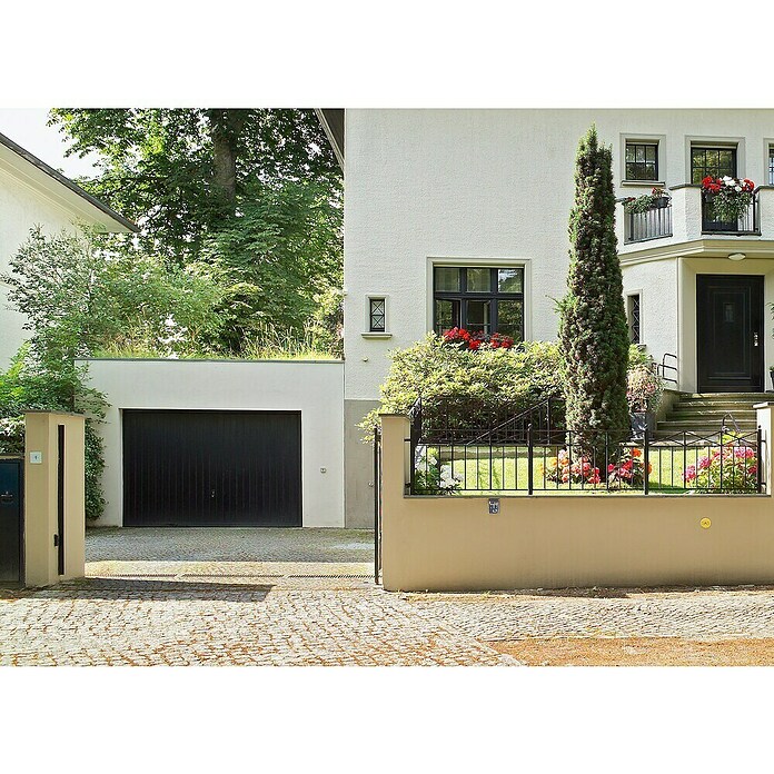 Hörmann Garagentor Berry N80 M902 (2 500 x 2 125 mm, Anthrazitgrau, Glatt) | BAUHAUS