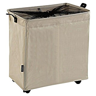 Cesta de ropa (58 x 35 x 54,4 cm, Beige)