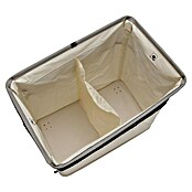 Versa Cesta de ropa (58 x 35 x 54,4 cm, Beige) | BAUHAUS