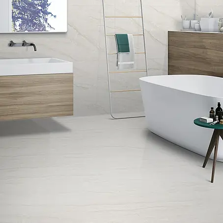 Feinsteinzeugfliese Marbella Bianco