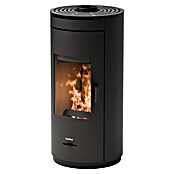 FreePoint Estufa de leña Eos (8 kW, Volumen de calefacción: 224 m³, Metal Negro) | BAUHAUS