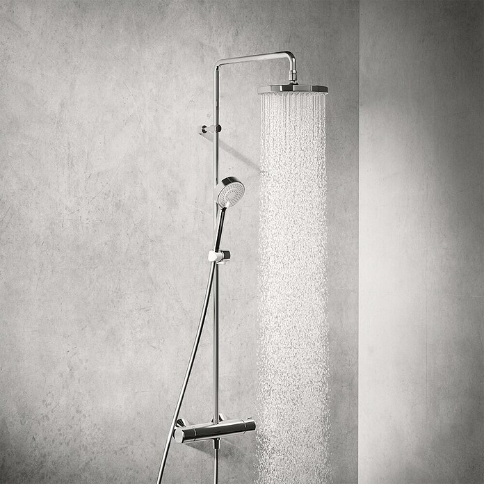 Hansa Pico Duschsystem (Anzahl Strahlarten: 1 Stk., Chrom) | BAUHAUS