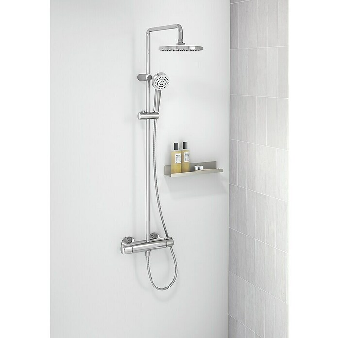 Hansa Pico Duschsystem (Anzahl Strahlarten: 1 Stk., Chrom) | BAUHAUS