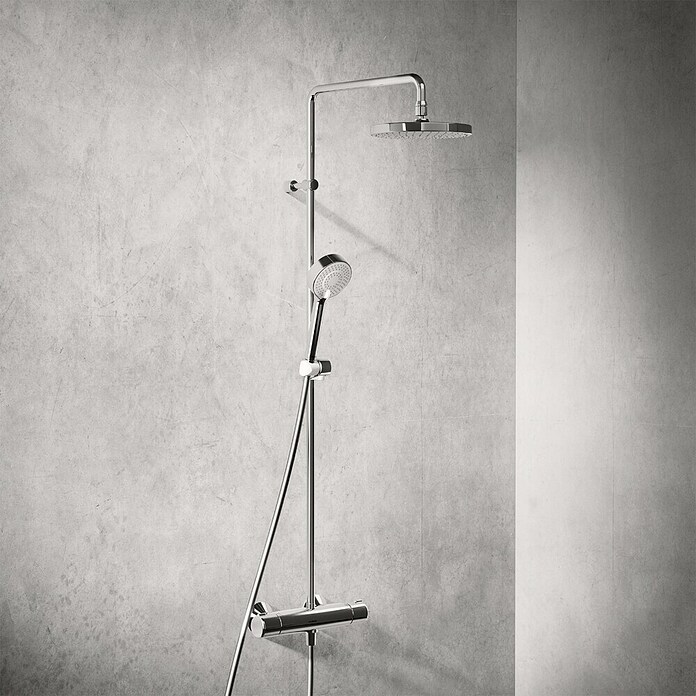 Hansa Pico Duschsystem (Anzahl Strahlarten: 1 Stk., Chrom) | BAUHAUS