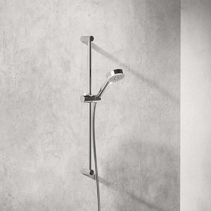 Hansa Pico Brausegarnitur (Lochabstand: 67,1 cm, Chrom, Anzahl Strahlarten: 3 Stk.) | BAUHAUS