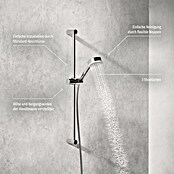 Hansa Pico Brausegarnitur (Lochabstand: 67,1 cm, Chrom, Anzahl Strahlarten: 3 Stk.) | BAUHAUS