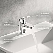 Hansa Waschtischarmatur Pico S (Höhe: 12,2 cm, Chrom, Glänzend) | BAUHAUS