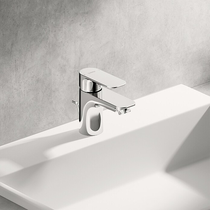 Hansa Waschtischarmatur Pico S (Höhe: 12,2 cm, Chrom, Glänzend) | BAUHAUS