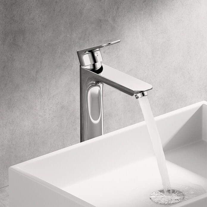 Hansa Pico Waschtischarmatur (Höhe: 26,3 cm, Chrom, Ausladung Armatur: 15 cm) | BAUHAUS