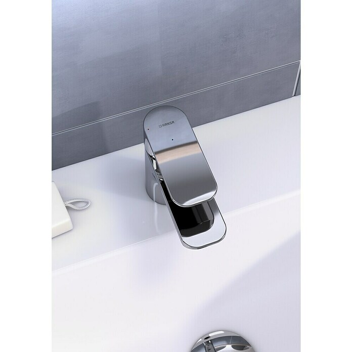 Hansa Pico Waschtischarmatur S (Höhe: 12,2 cm, Chrom, Ausladung Armatur: 10,1 cm) | BAUHAUS