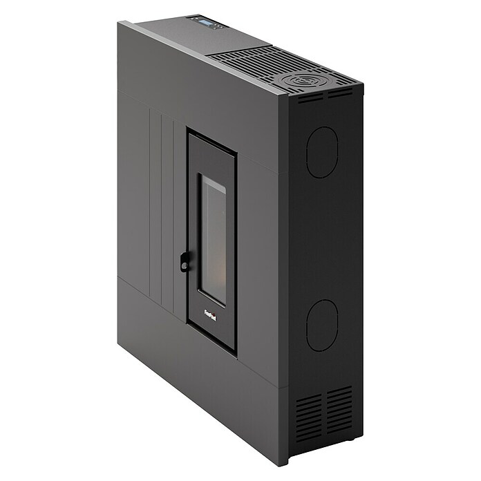 FreePoint Estufa de pellets Res 7 Up (7,8 kW, Volumen de calefacción: 193 m³, Metal antracita) | BAUHAUS