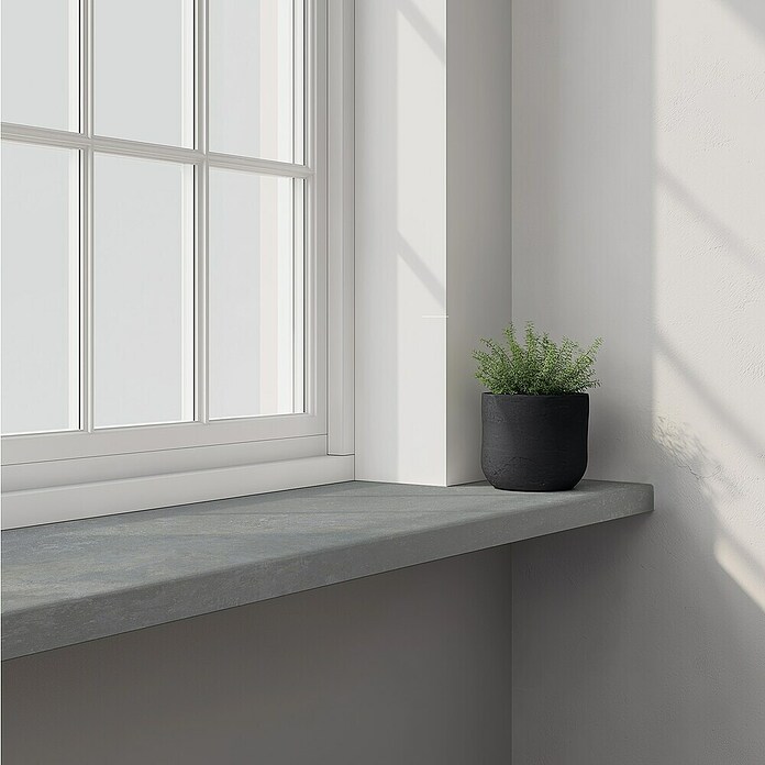 Vensterbank Contrete Light (l x b x h: 2.900 x 300 x 36 mm, Concrete Light) | BAUHAUS