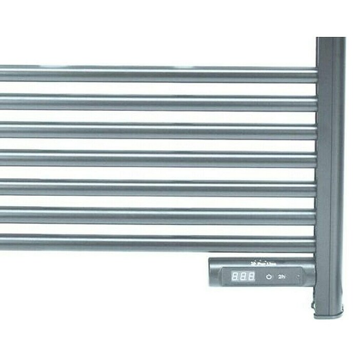 Purline Elektro-Badheizkörper NTW-11 (B x H: 54 x 107 cm, 500 W, Grau) | BAUHAUS