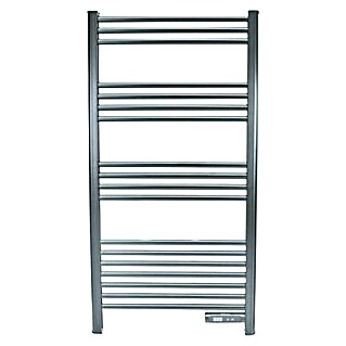 Purline Elektro-Badheizkörper NTW-11 (B x H: 54 x 107 cm, 500 W, Grau)