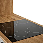 Respekta Composición de cocina (Ancho: 250 cm, Con dispositivos eléctricos, Blanco)