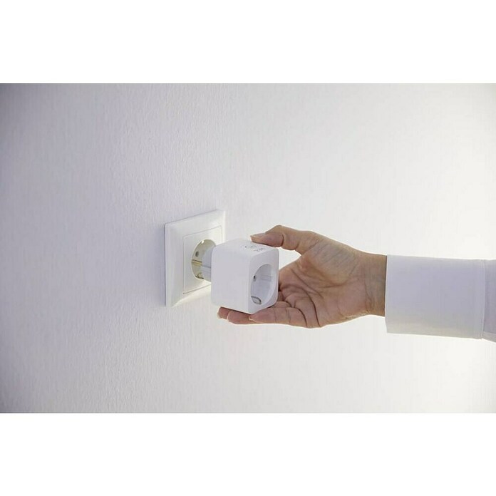 WiZ Pametna vtičnica  (Maksimalna priključna moč: 2.300 W, 230 V, 10 A) | Vtičnice in stikala z daljinskim upravljanjem | Adapterji in vmesniki | Elektro oprema | Elektro in svetila | Izdelki | BAUHAUS