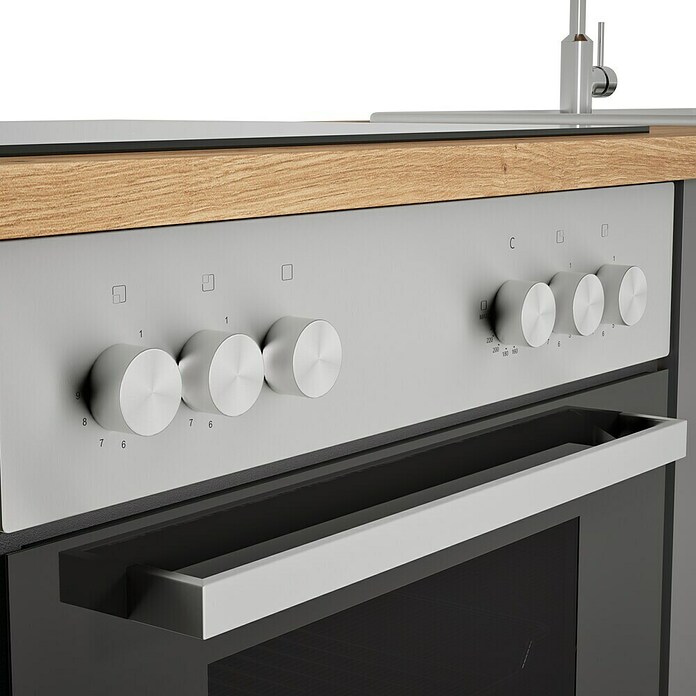 Respekta Cocina (220 cm, Gris)