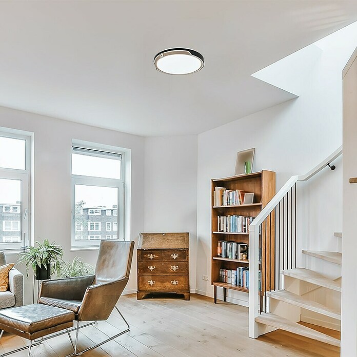 Green Tech LED stropna svjetiljka  (24 W, Ø x V: 390 x 80 mm, Bijela, Boja svjetla: Hladna bijela) | BAUHAUS