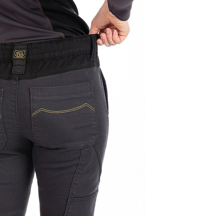 Rica Lewis Werkbroek BETTYC 288 (Dames, Kledingmaat: 44, Antraciet) | BAUHAUS
