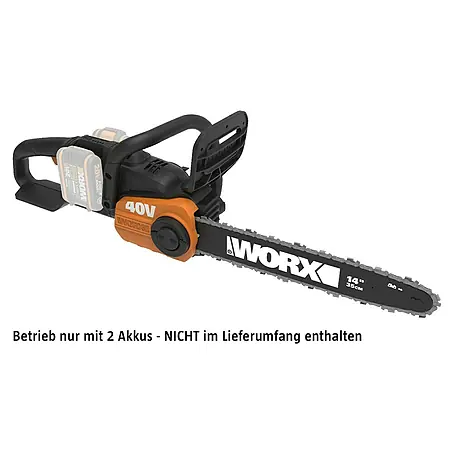 Worx PowerShare 20V Akku-Kettensäge WG384E.9