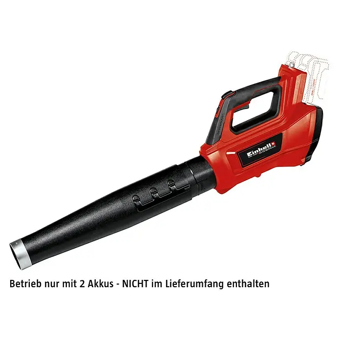 Einhell Professional Akku-Laubbläser GP-LB 36/210 Li E-Solo - 18 V, Ohne Akku, Blasgeschwindigkeit: 210 km/h, Blasleistung: 816 m³/min - Abbildung eines Einhell Akku-Laubbläsers, ideal für die Gartenarbeit.