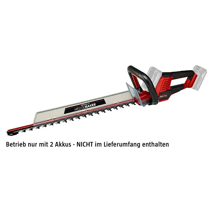 Einhell Power X-Change 18V Akku-Heckenschere GE-CH 36/61 - 18 V, Li-Ionen, Ohne Akku, Schnittlänge: 61 cm - Die Einhell Akku-Heckenschere GE-HH 18/45 Li ist ein leistungsstarkes Gerät für den kabellosen Heckenschnitt im Garten.