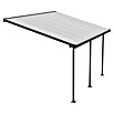 Solid Elements Marquesina adosada (Profundidad: 3 m, An x Al: 4,25 x 2,1 m, Gris antracita)
