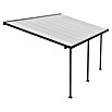 Solid Elements Marquesina adosada (Profundidad: 3 m, An x Al: 5,46 x 2,1 m, Gris antracita)