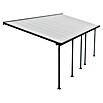 Solid Elements Marquesina adosada (Profundidad: 3 m, An x Al: 7,3 x 2,1 m, Gris antracita)