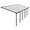 Solid Elements Marquesina adosada (Profundidad: 3 m, An x Al: 9,15 x 2,1 m, Gris antracita)