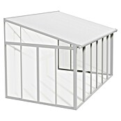 Palram Porche acristalado (An x Pr x Al: 4,25 x 3 m x 3,1 m, Blanco tráfico)