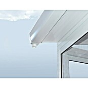 Palram Porche acristalado (An x Pr x Al: 5,46 x 3 m x 3,1 m, Blanco tráfico)