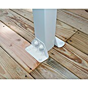Palram Marquesina adosada (Profundidad: 3 m, An x Al: 4,25 x 2,1 m, Blanco tráfico)