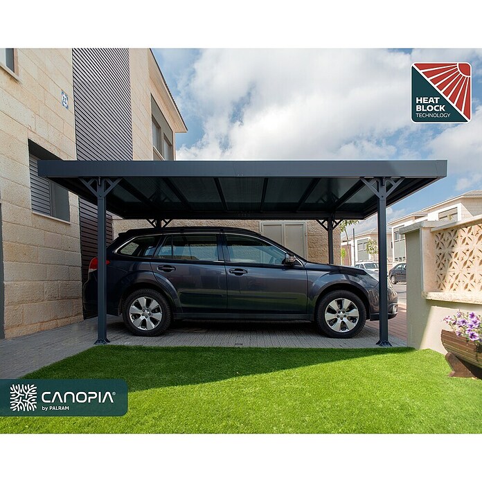 Tepro Carport (L x An: 292,9 x 500,4 cm)