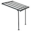 Palram – Canopia Marquesina adosada Sierra (An x Pr: 224,5 x 228 cm, Antracita, Policarbonato, Gris) | BAUHAUS
