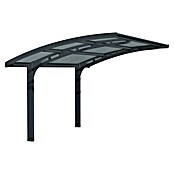 Palram – Canopia Carport Arizona Wave (Medidas ext. (An x Pr): 289 x 495 cm, Carport individual, Gris) | BAUHAUS