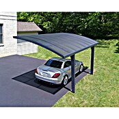 Palram – Canopia Carport Arizona Wave (Medidas ext. (An x Pr): 289 x 495 cm, Carport individual, Gris) | BAUHAUS