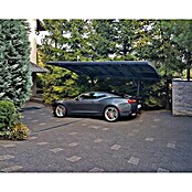 Palram – Canopia Carport Arizona Wave (Medidas ext. (An x Pr): 289 x 495 cm, Carport individual, Gris) | BAUHAUS