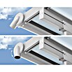 Palram – Canopia Marquesina adosada Sierra (An x Pr: 670,5 x 228 cm, Blanco, Policarbonato, Gris) | BAUHAUS