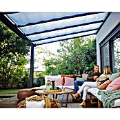 Palram – Canopia Marquesina adosada Stockholm (An x Pr: 515 x 340 cm, Gris antracita, Policarbonato, Transparente) | BAUHAUS