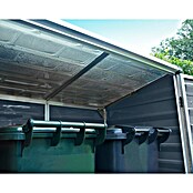 Palram – Canopia Arcón Voyager (L x An x Al: 90 x 139 x 146 cm, Gris oscuro, Policarbonato) | BAUHAUS